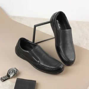 men-black-casual-loafers